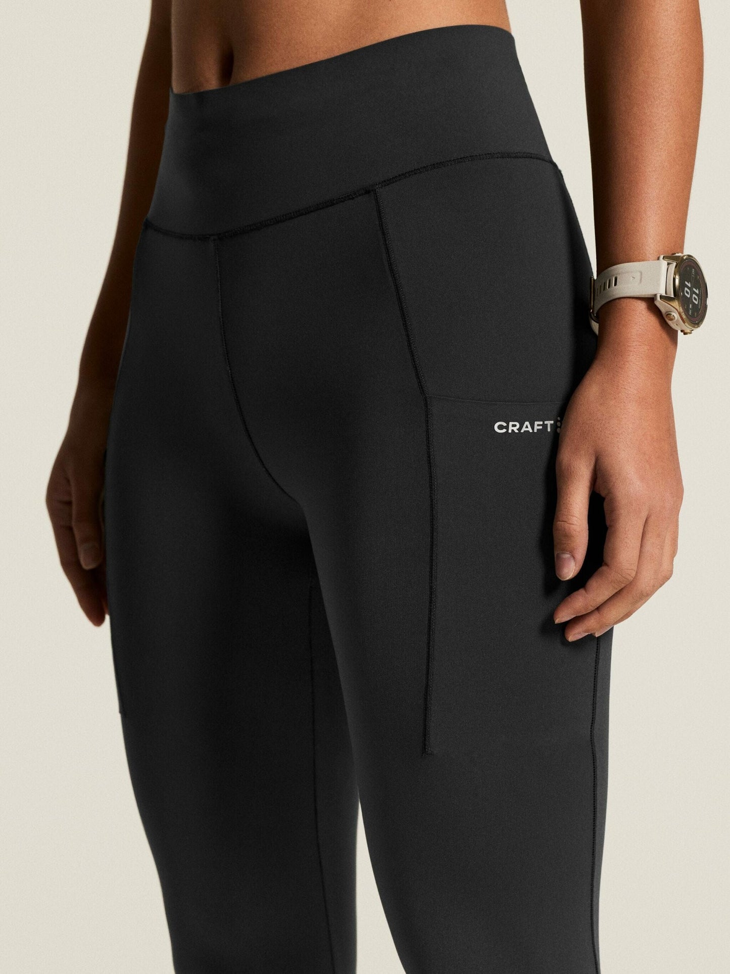 Craft Hypervent Running Tights - Black