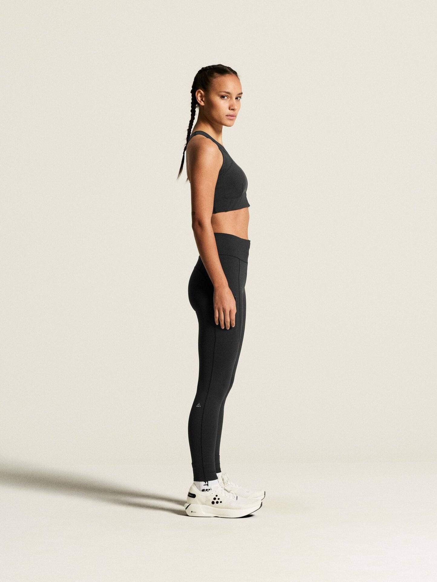 Craft Hypervent Running Tights - Black