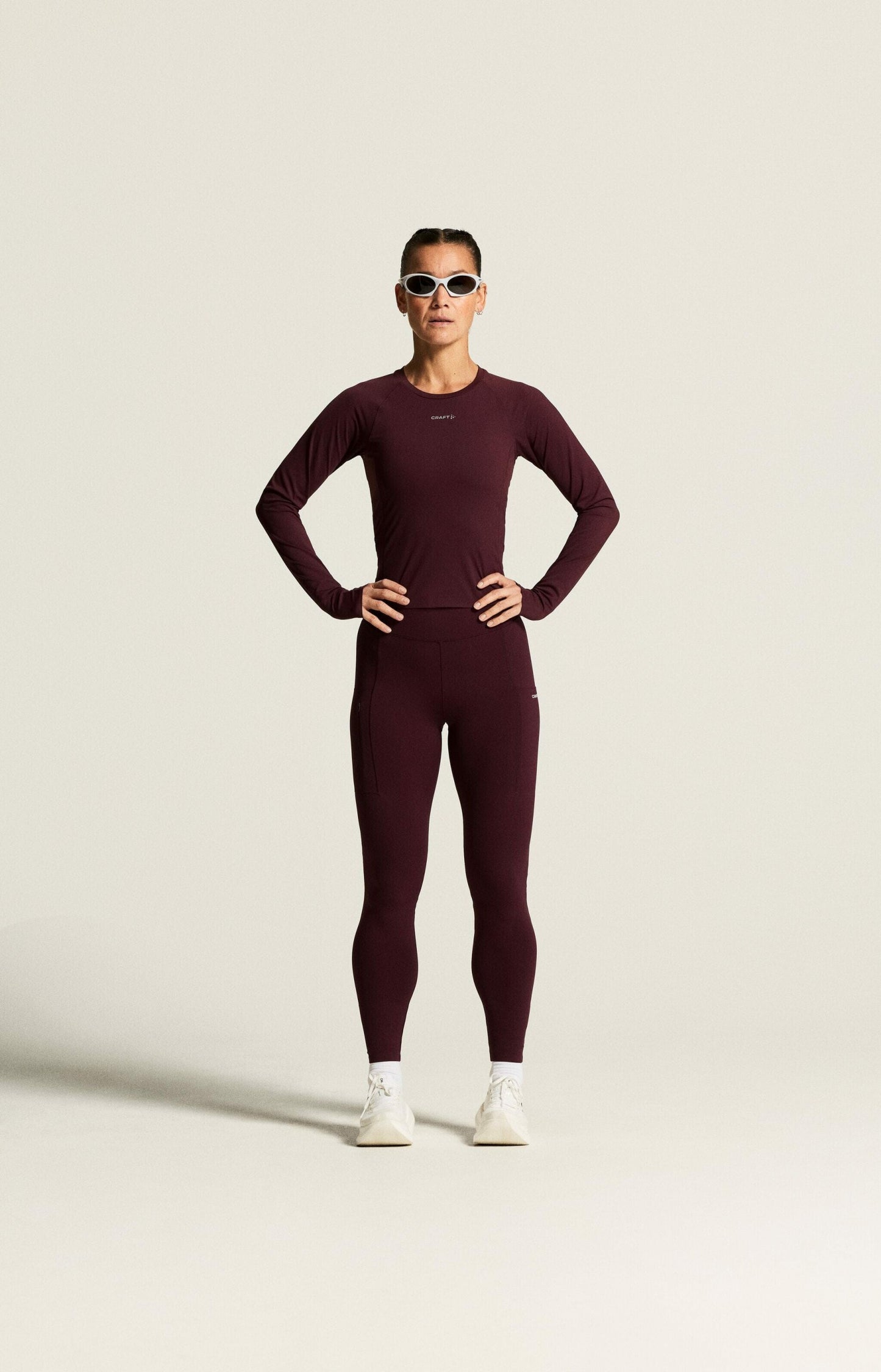 Craft Hypervent Running Tights - DK Fig