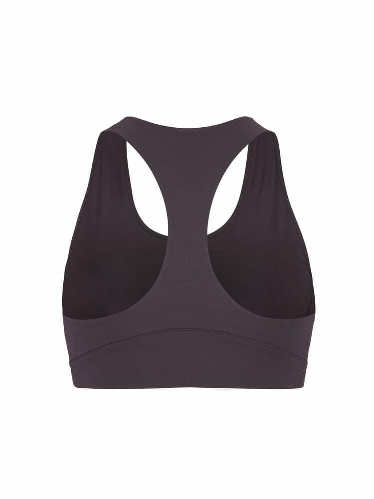 Craft Collective Padded Sports Bra - DK Plum