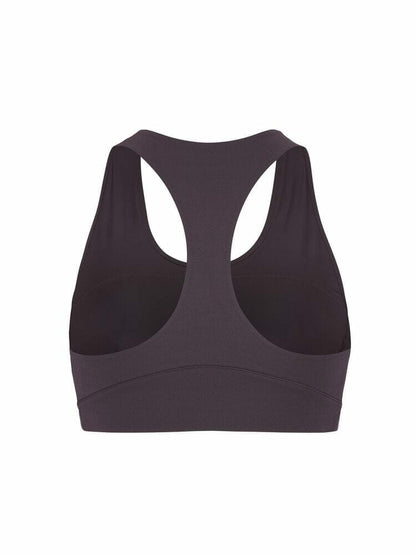 Craft Collective Padded Sports Bra - DK Plum