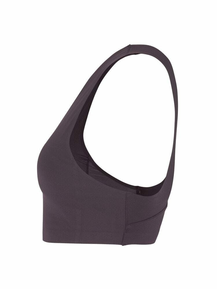 Craft Collective Padded Sports Bra - DK Plum
