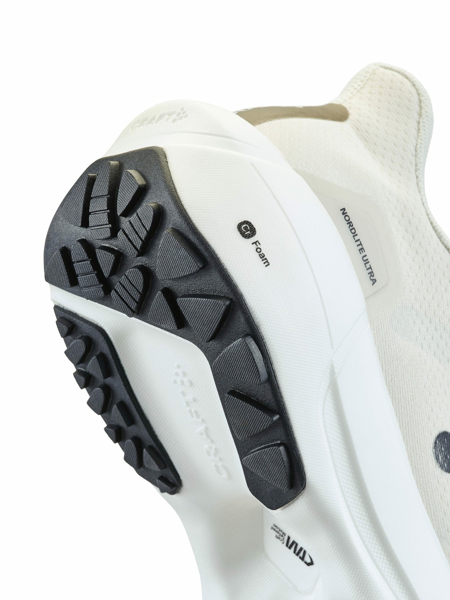 Craft Nordlite Ultra Gravel Running Shoe - Ash White/Black