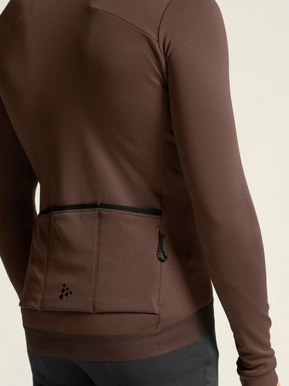 Craft ADV SubZ Cycling LS Jersey - Prune