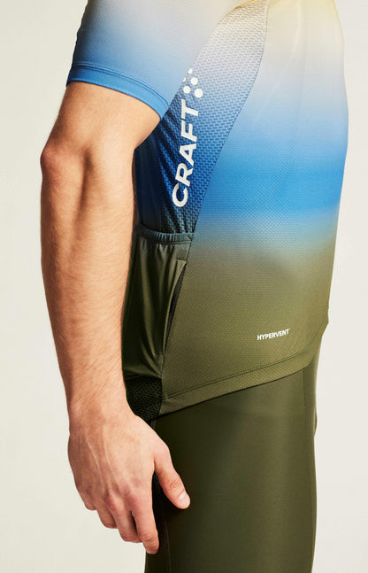 Craft ADV Endur Graphic Cycling Jersey - Juniper/Multi