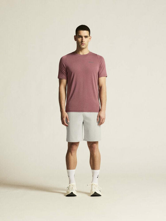 Craft Collective Bi-Blend SS Tee - ROSE BROWN