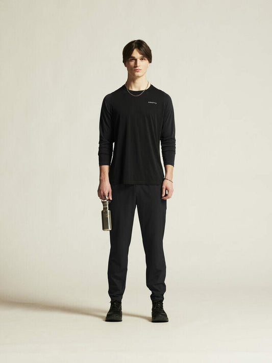 Craft Collective Bi-Blend Longsleeve Tee - Black