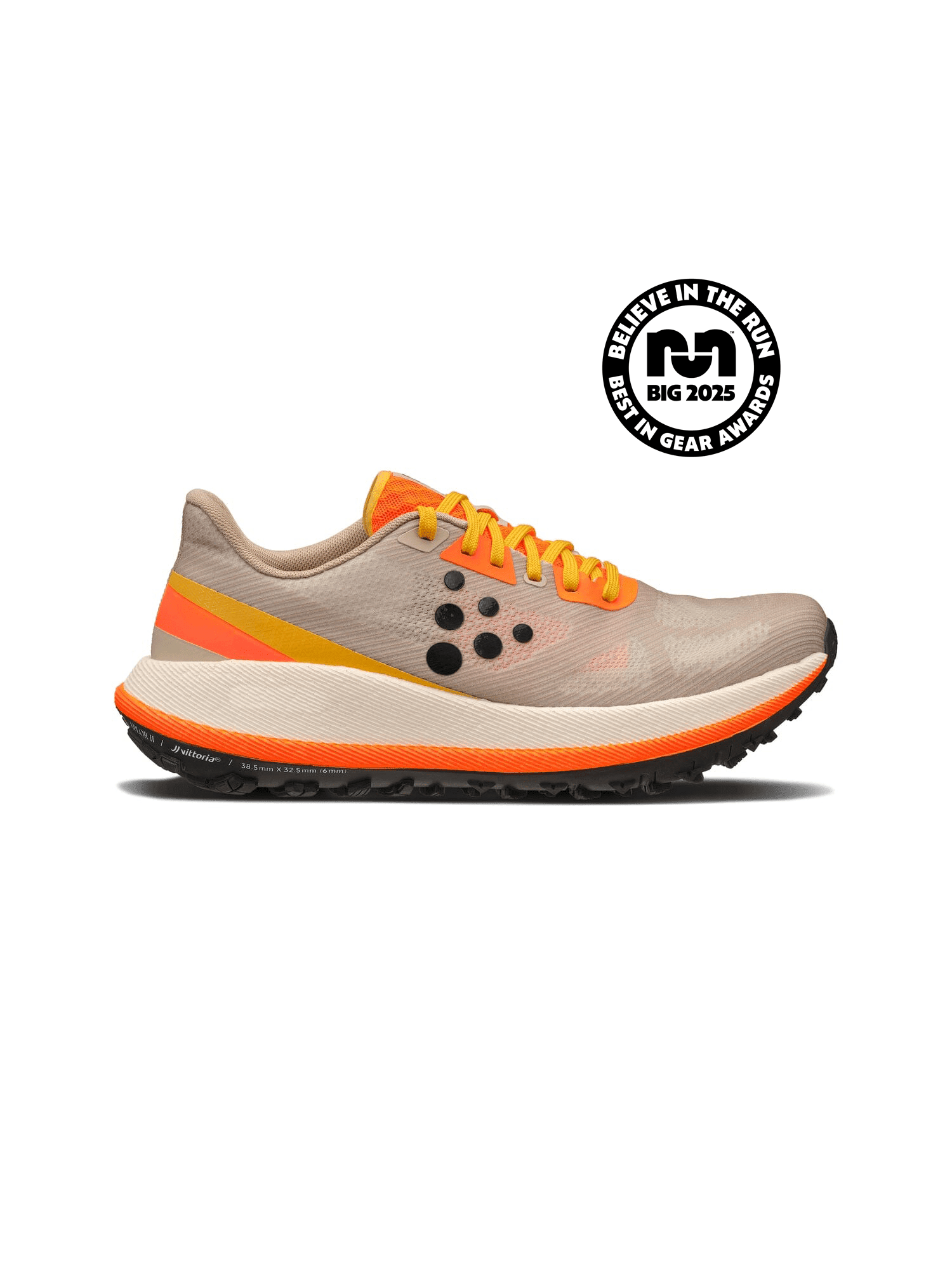 Craft Xplor 2 Running Shoe - Hay/Flourange