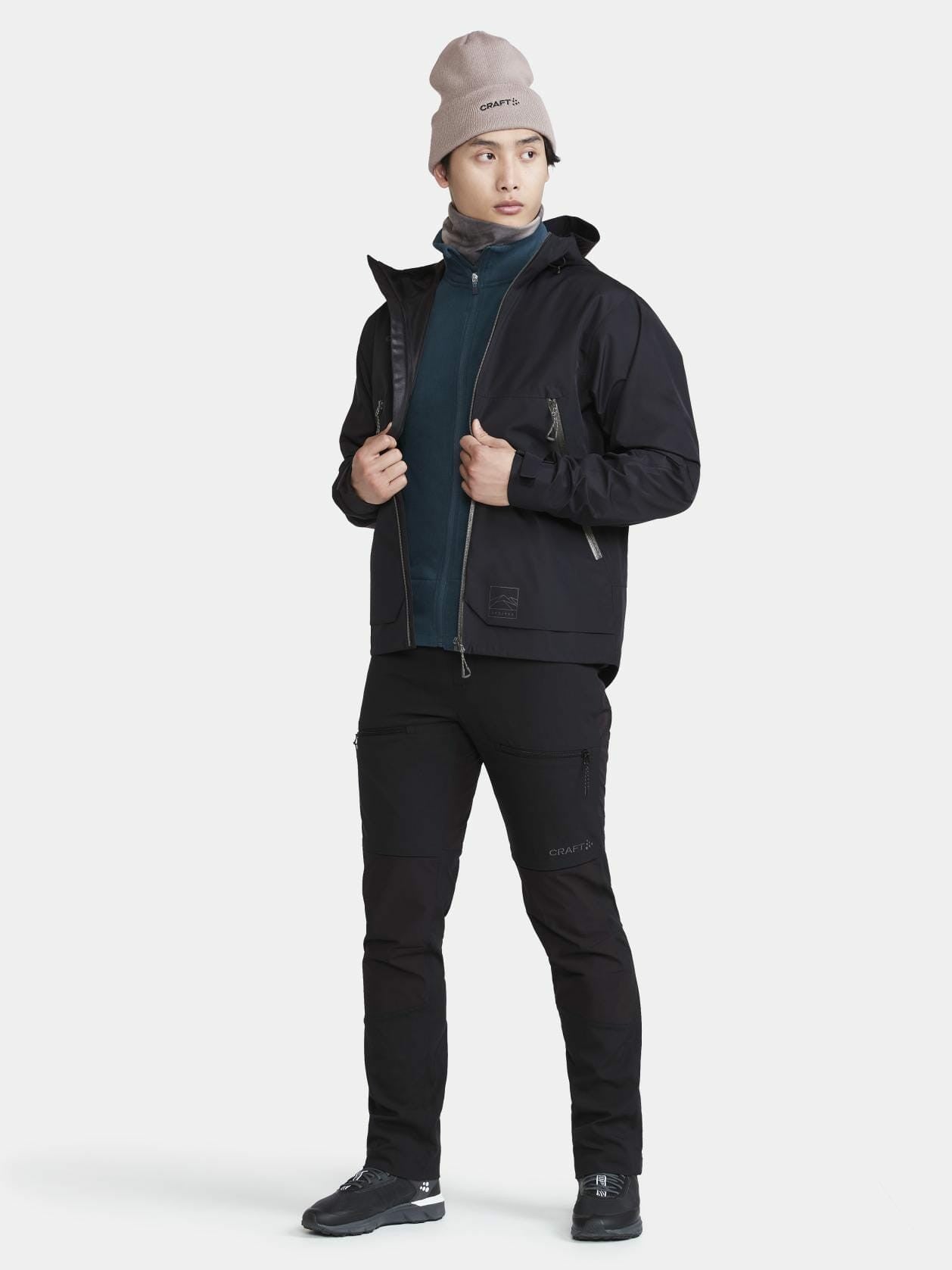 Craft ADV Fleece Midlayer - POND