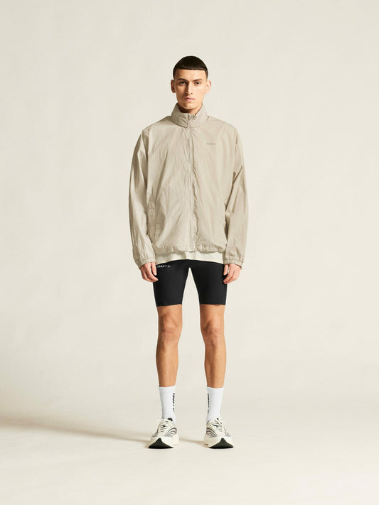 Craft Hypervent Oversized Wind Jacket - Plaster