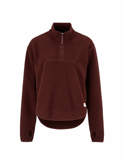 Craft Join Pile Fleece Half-Zip - DK Fig