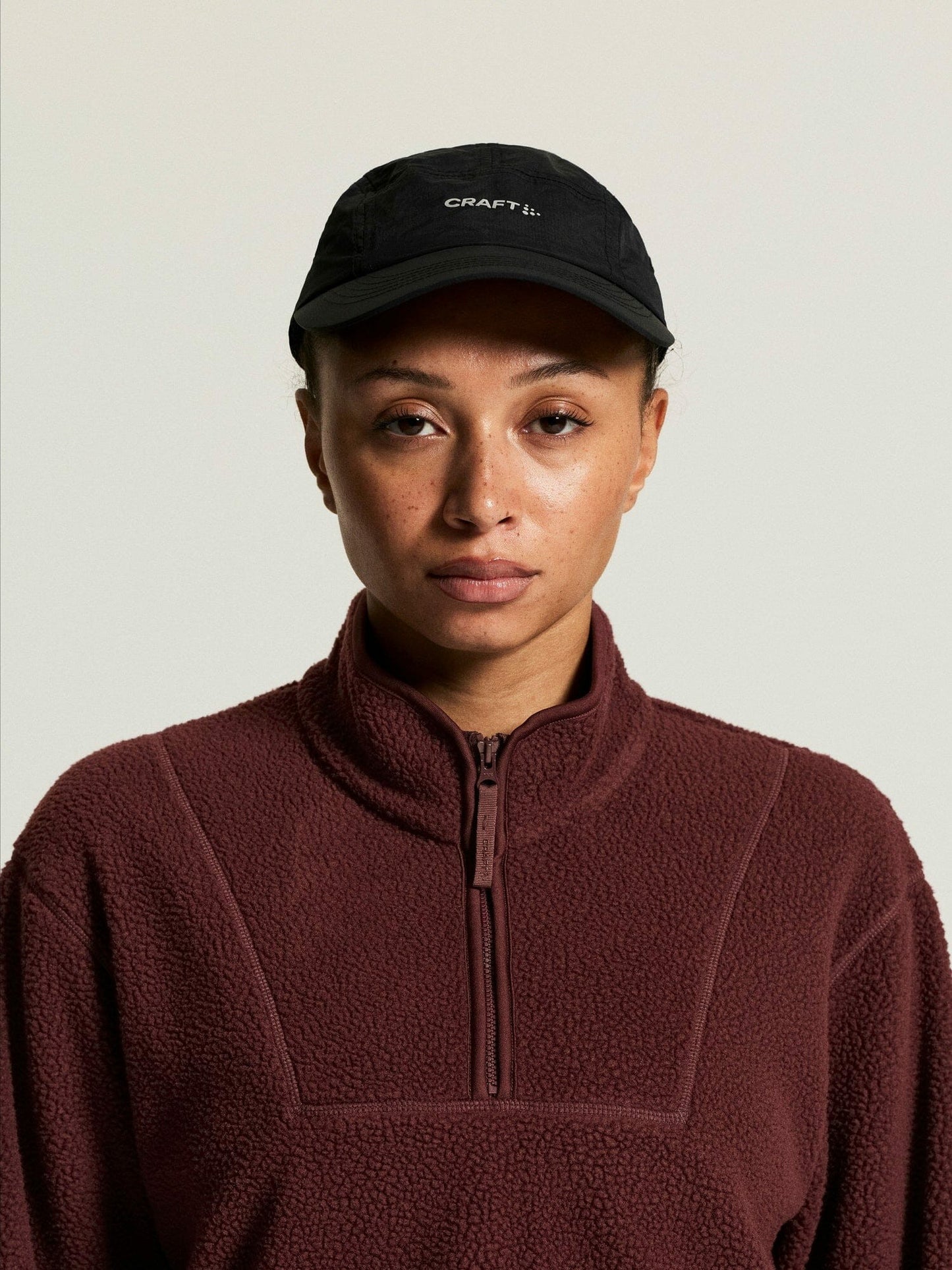 Craft Join Pile Fleece Half-Zip - DK Fig