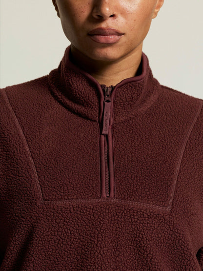 Craft Join Pile Fleece Half-Zip - DK Fig