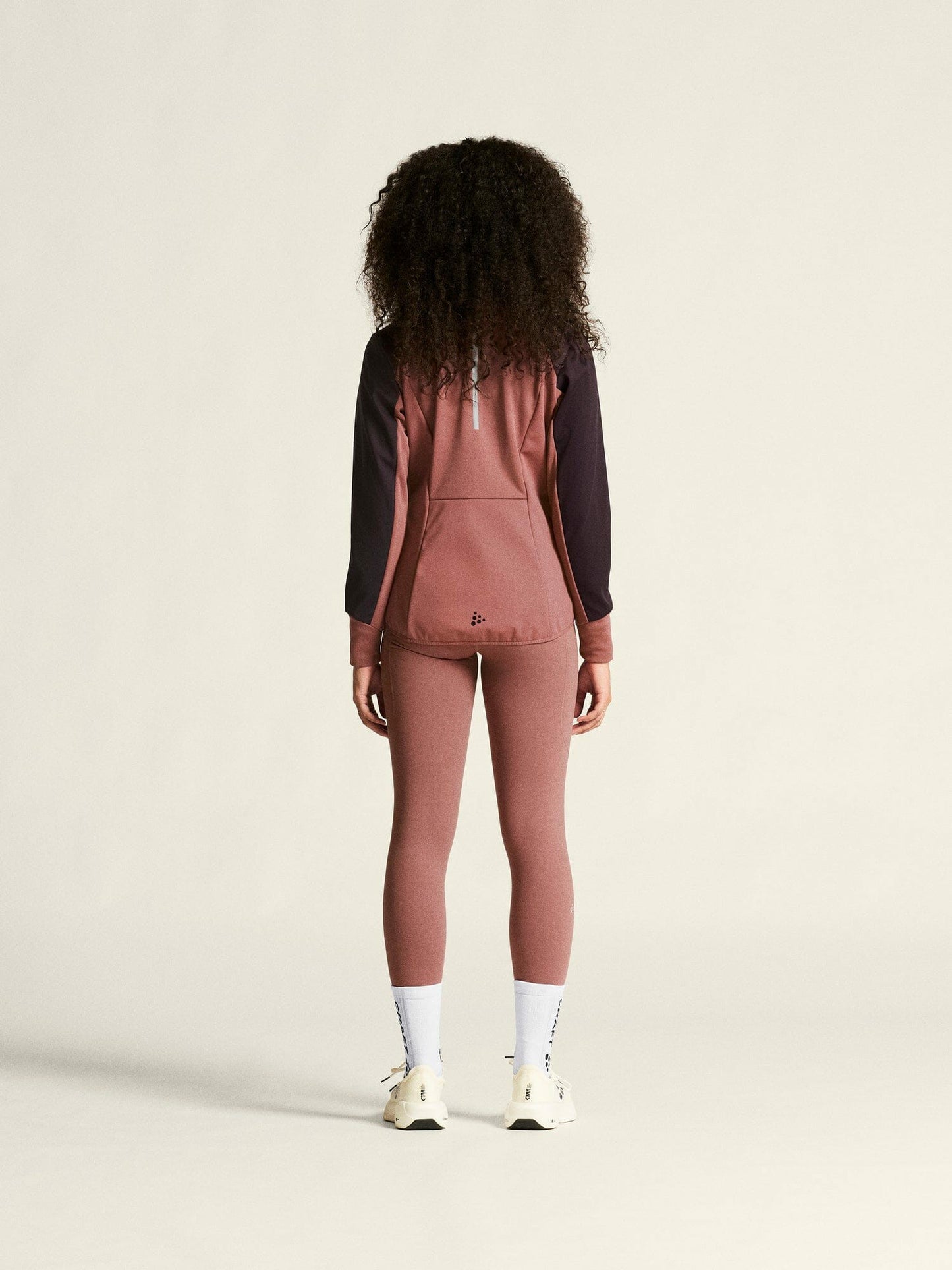 Craft Core XC Training Jacket - Rose Brown/DK Plum