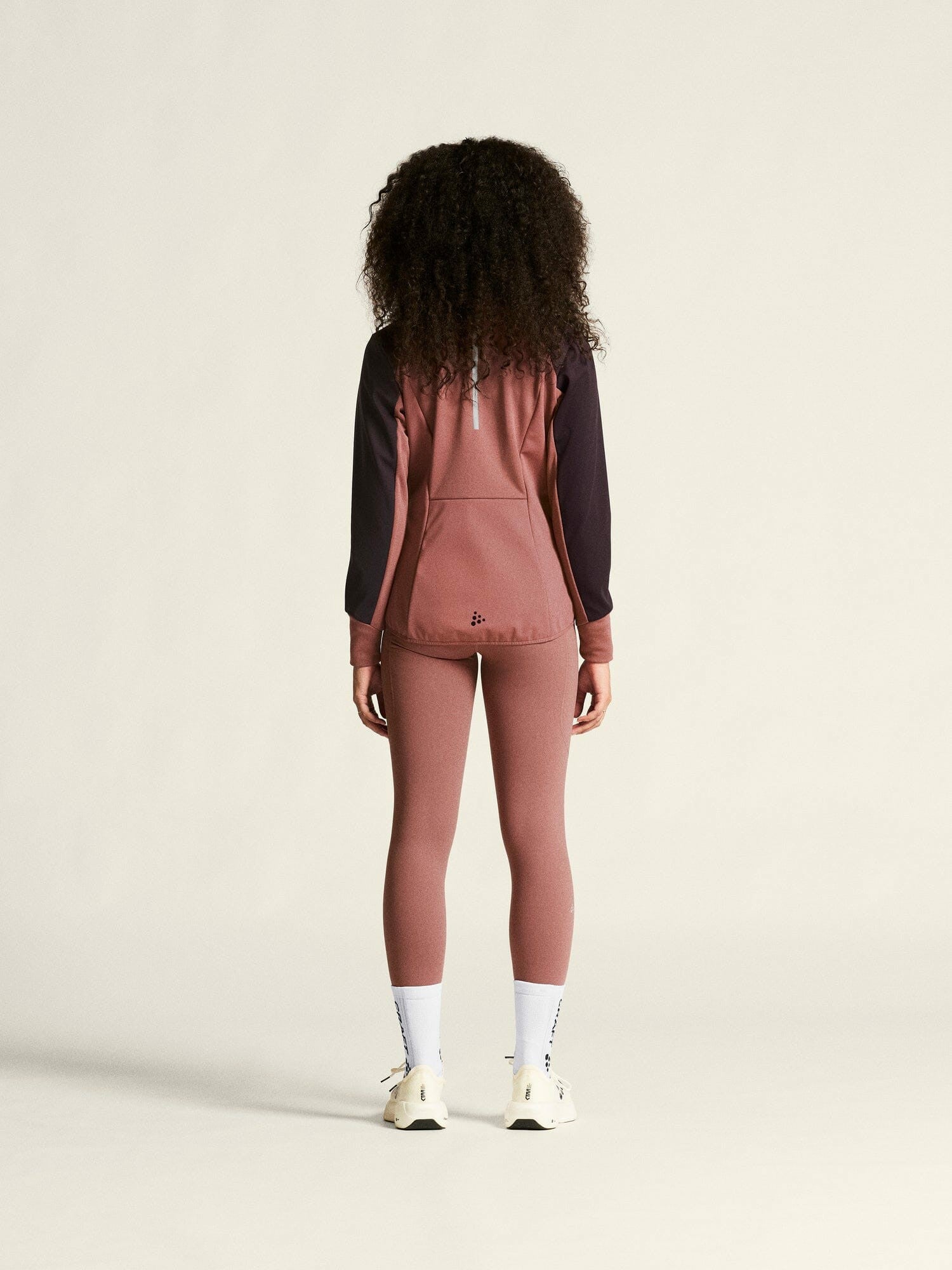 Craft Core XC Training Jacket - Rose Brown/DK Plum