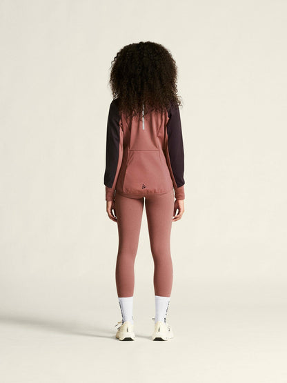 Craft Core XC Training Jacket - Rose Brown/DK Plum