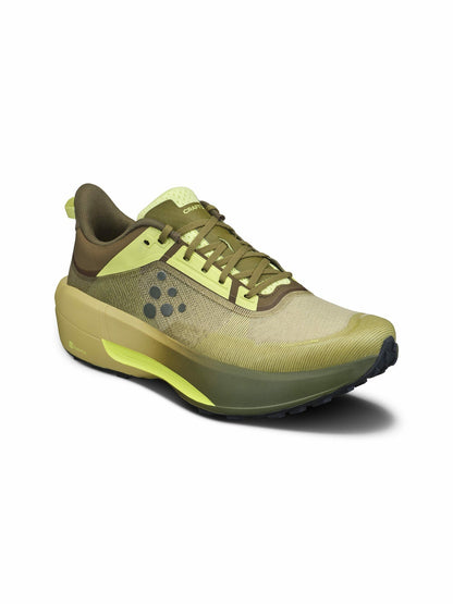 Craft Nordlite Ultra Pro Gravel Running Shoe - Leaf/Contrast Yellow