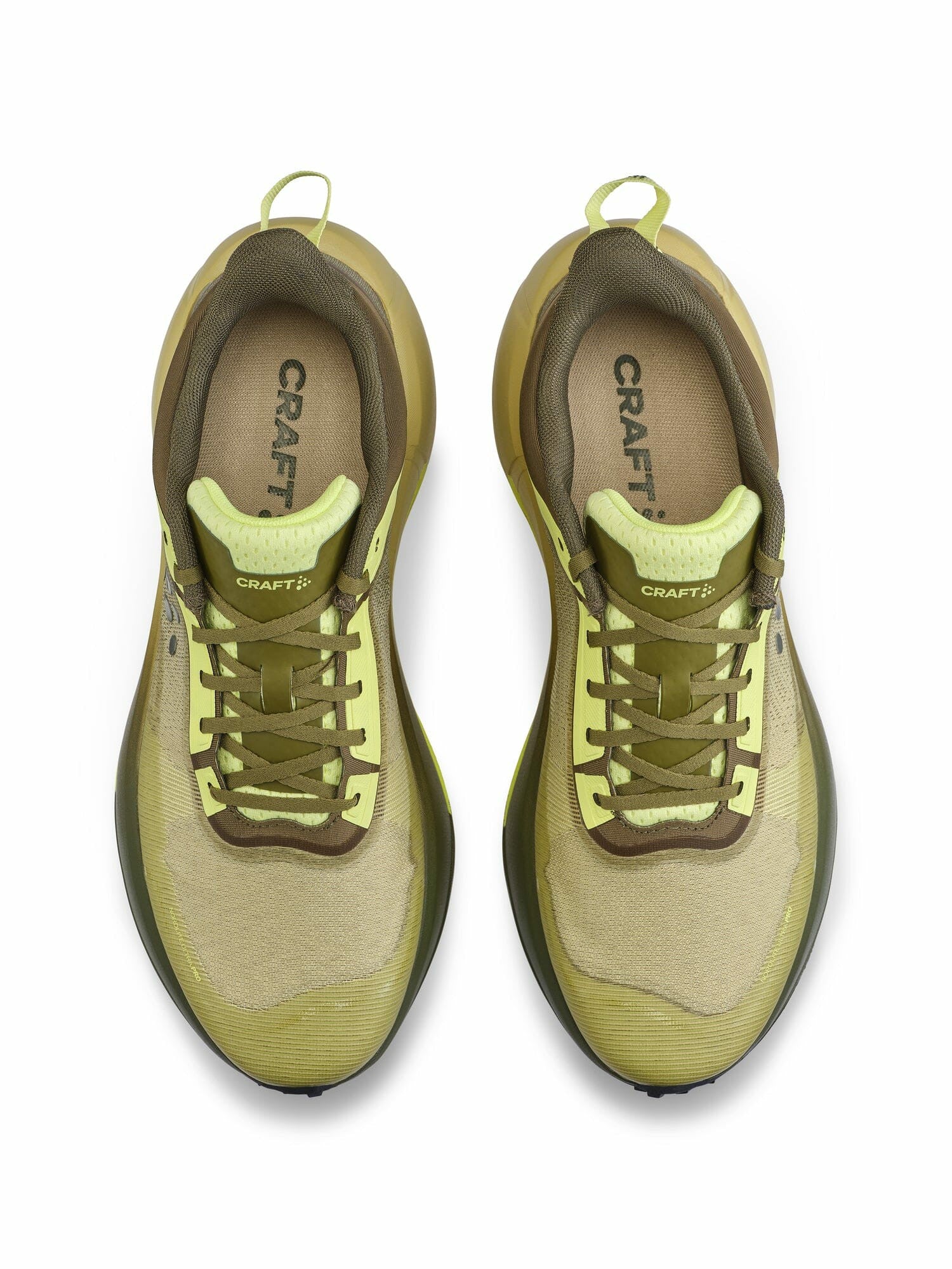 Craft Nordlite Ultra Pro Gravel Running Shoe - Leaf/Contrast Yellow