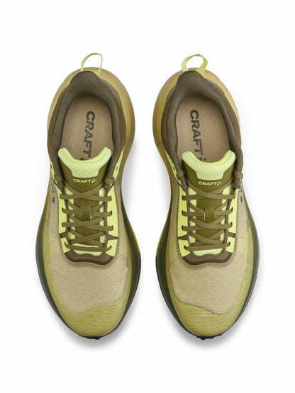 Craft Nordlite Ultra Pro Gravel Running Shoe - Leaf/Contrast Yellow