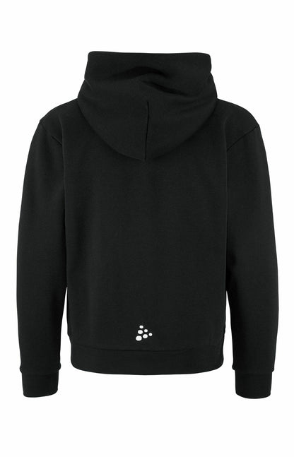 Craft Junior Community 2.0 Logo Full-Zip Hoodie - Black