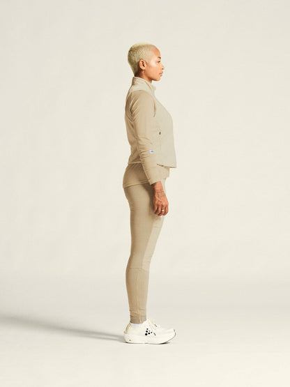 Craft SubZ Fleece Running Vest - Plaster