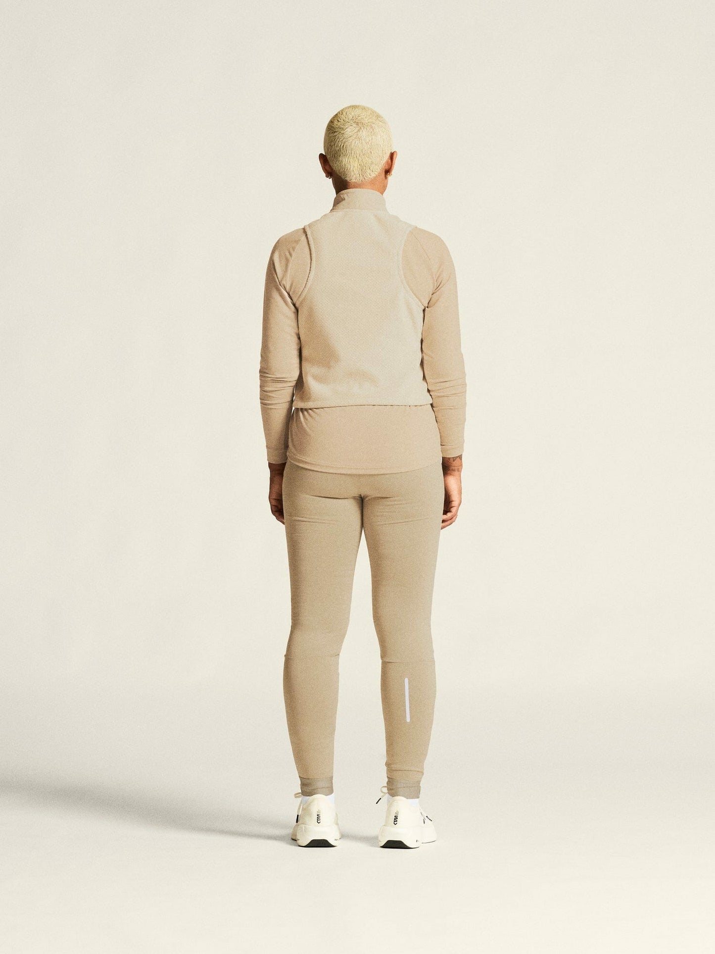Craft SubZ Fleece Running Vest - Plaster