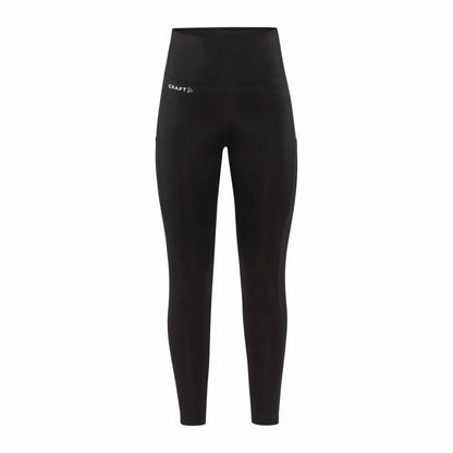 Craft ADV Essence High Waist Warm Tights - Black