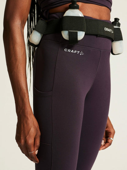 Craft ADV Essence High Waist Warm Tights - Black