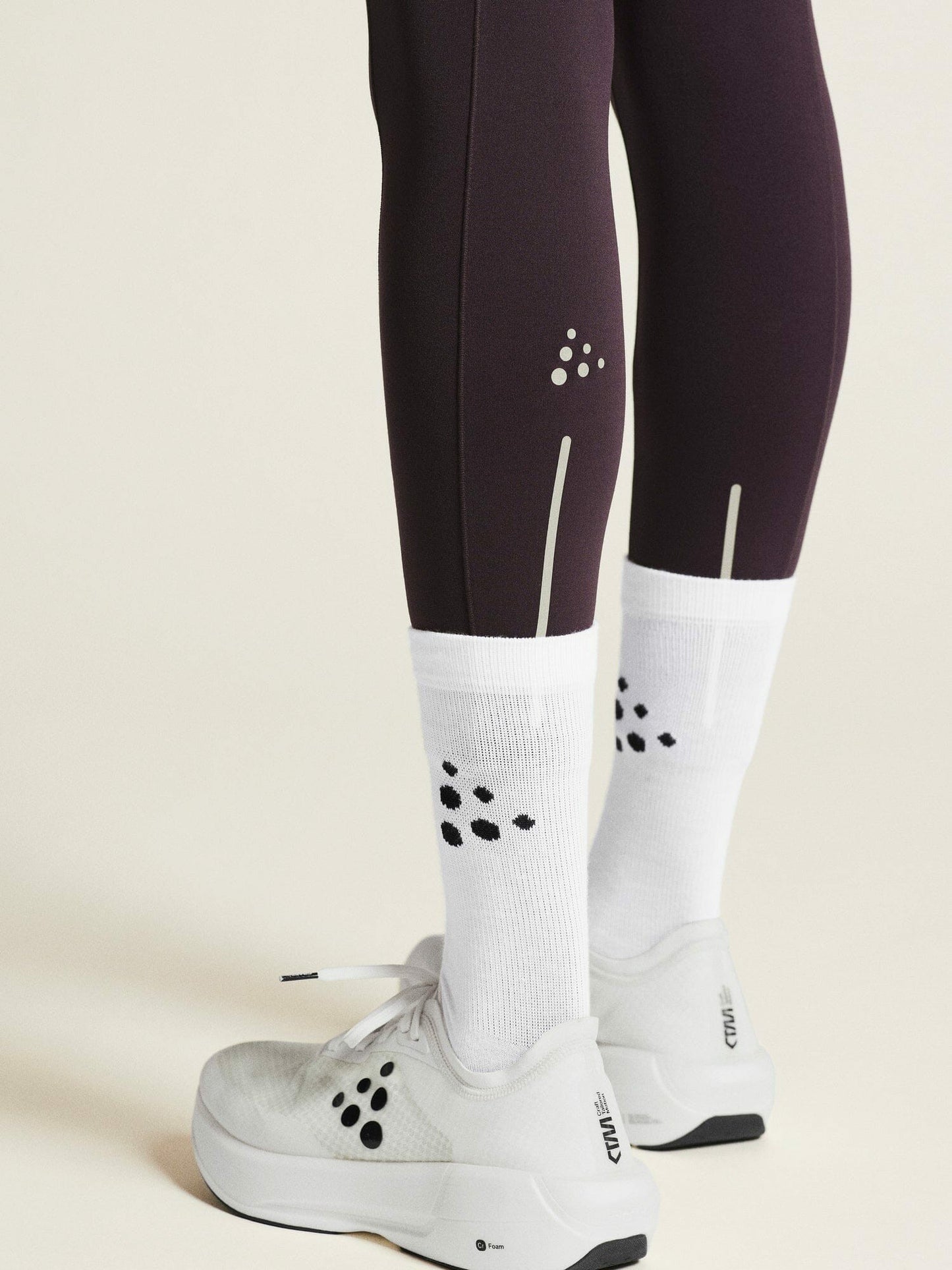 Craft ADV Essence High Waist Warm Tights - Black