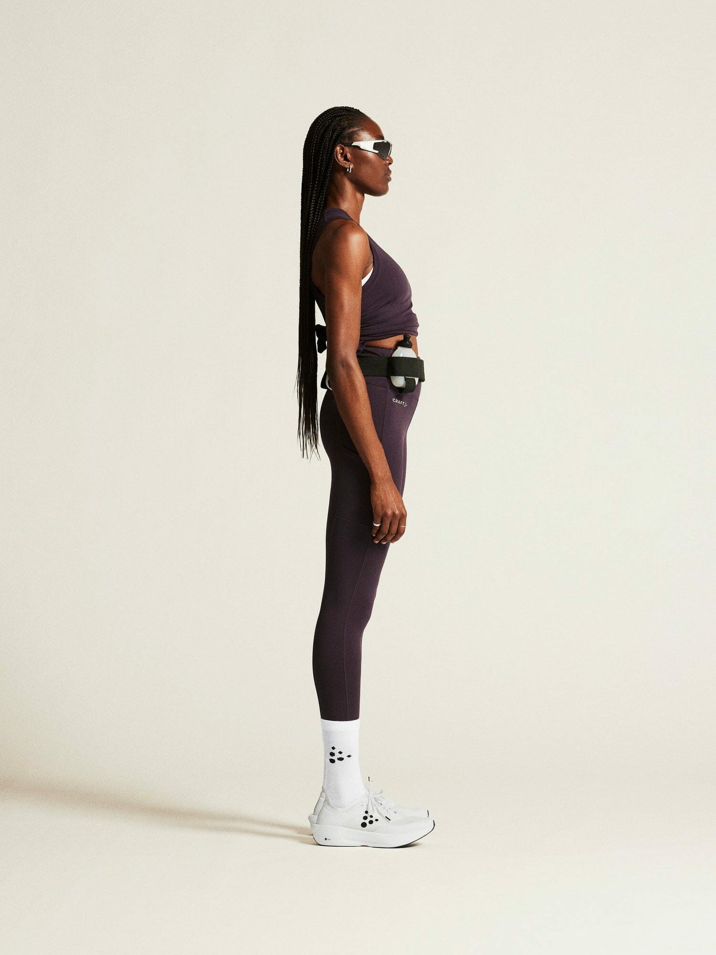 Craft ADV Essence High Waist Warm Tights - Black