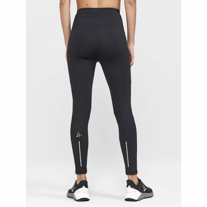 Craft ADV Essence High Waist Warm Tights - Black