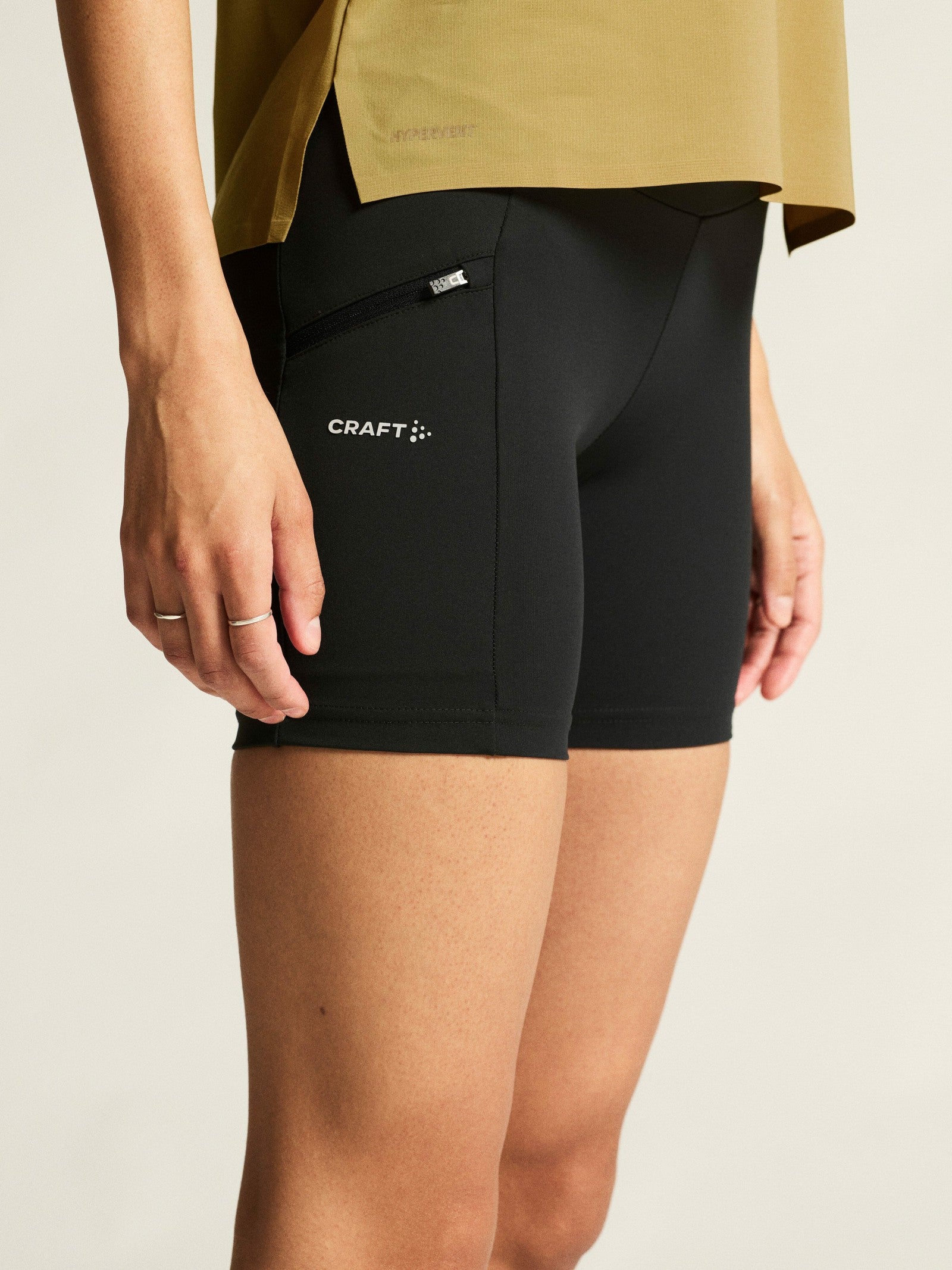 Craft Pro Trail Short Tights 2 - Black/Black