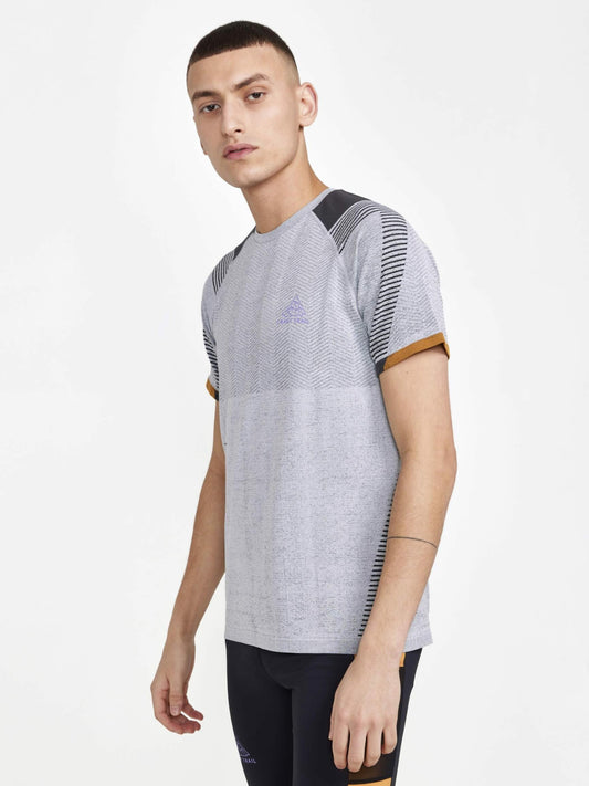 Craft Pro Trail Running Fuseknit Short Sleeve Tee - FLEX-DESERT