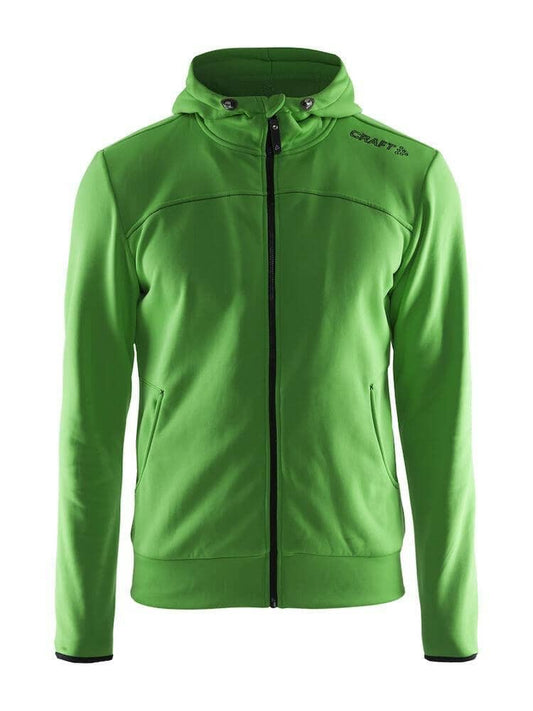 Craft Leisure Full Zip Hoodie - CRAFT GREEN