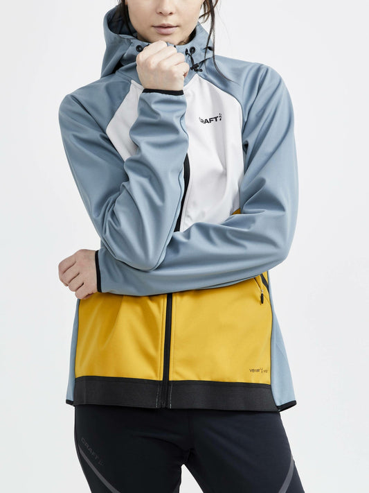 Craft Glide Hood Jacket - TROOPER-TAWNY