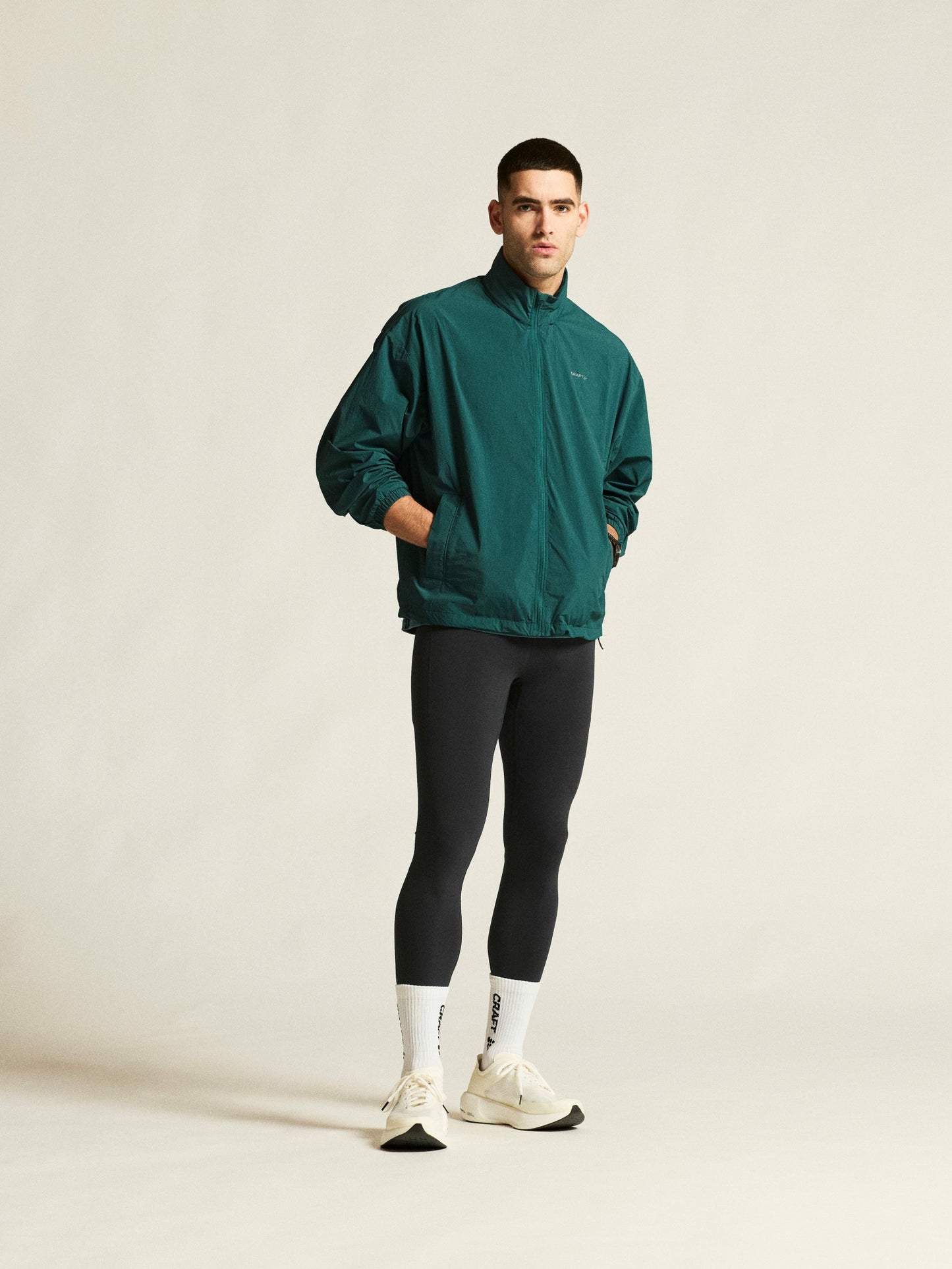 Craft Hypervent Oversized Wind Jacket - Peridot