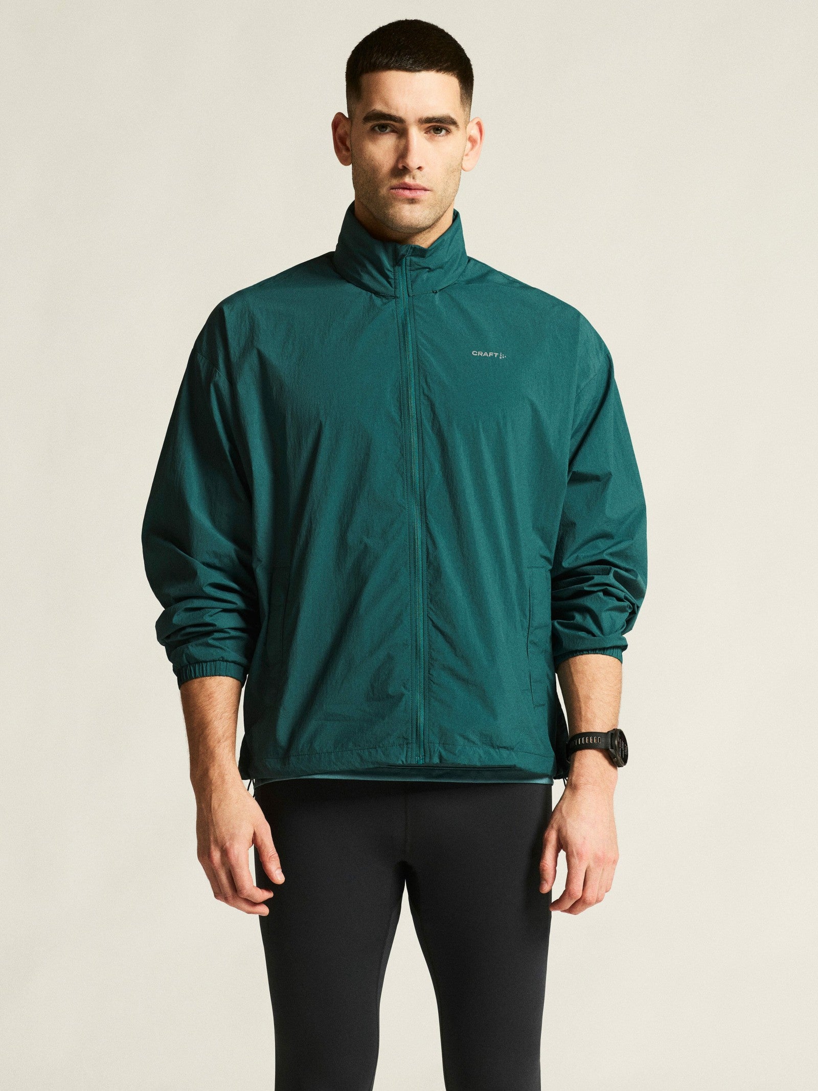 Craft Hypervent Oversized Wind Jacket - Peridot