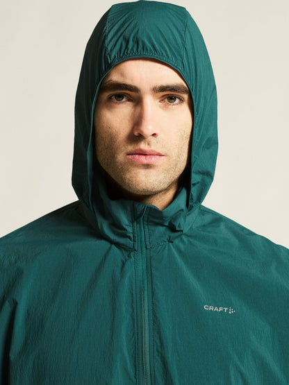 Craft Hypervent Oversized Wind Jacket - Peridot