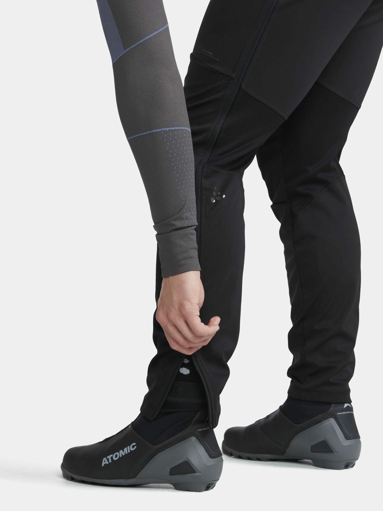 Craft Core XC Training Full-Zip Pants - Black