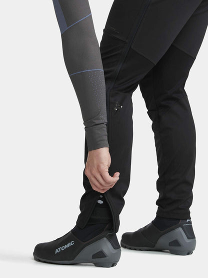 Craft Core XC Training Full-Zip Pants - Black