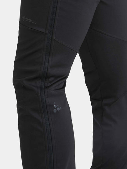 Craft Core XC Training Full-Zip Pants - Black