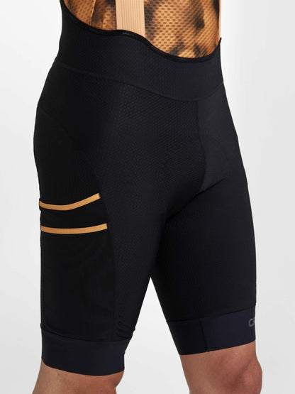 Craft Pro Gravel Bike Bib Shorts - Black/Desert