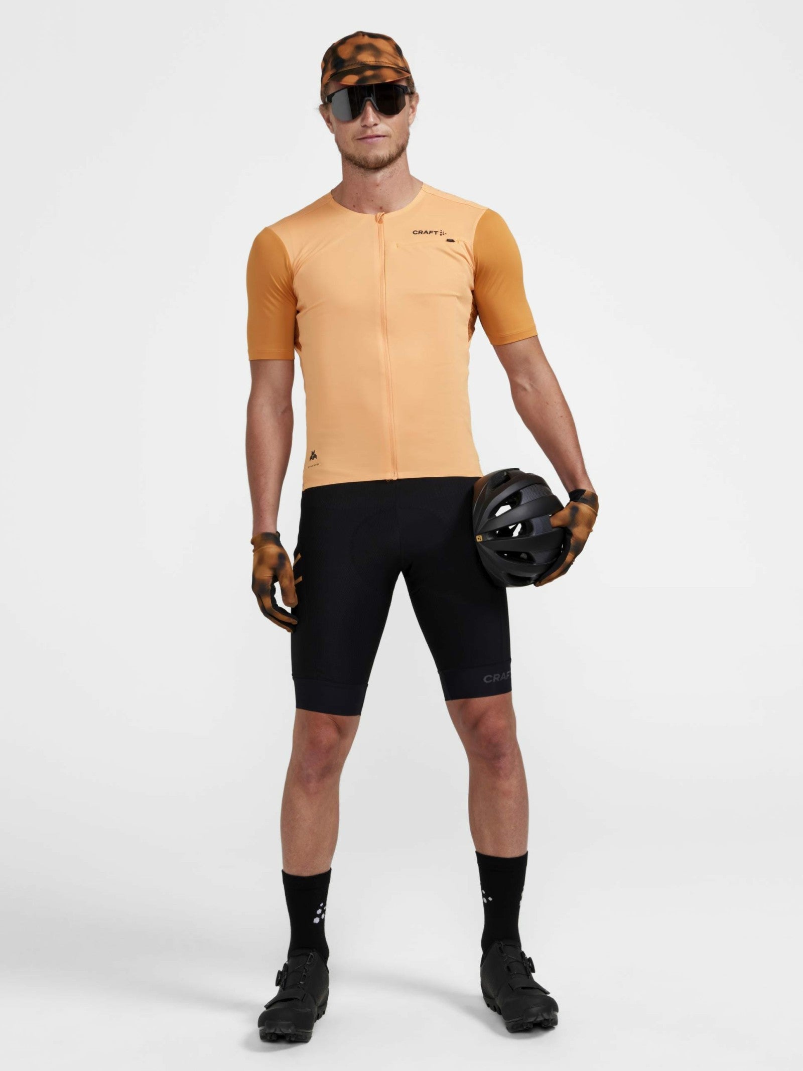 Craft Pro Gravel Bike Bib Shorts - Black/Desert