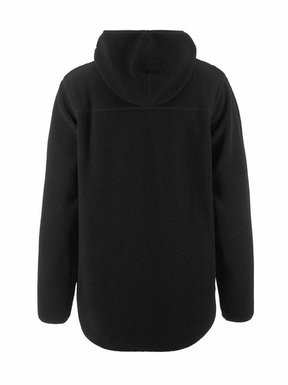 Craft Join Pile Fleece Full-Zip Hood - Black
