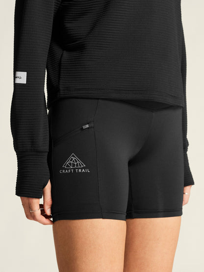 Craft Pro Trail Short Tights 2 - Black