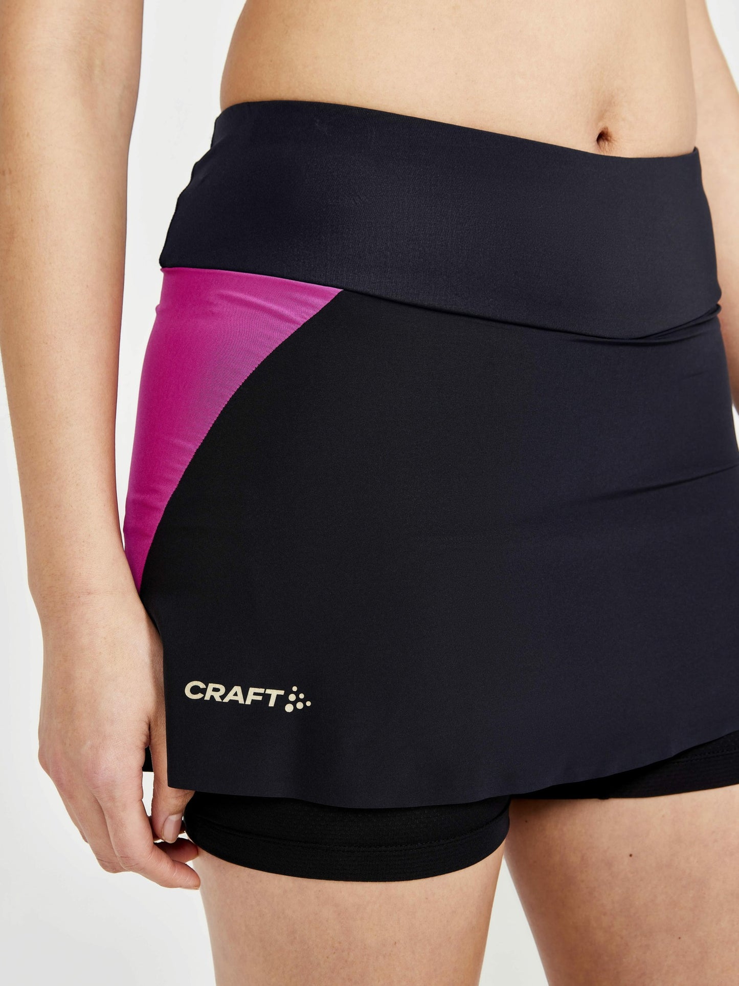 Craft Pro Hypervent 2In1 Running Skirt - BLACK-ROXO