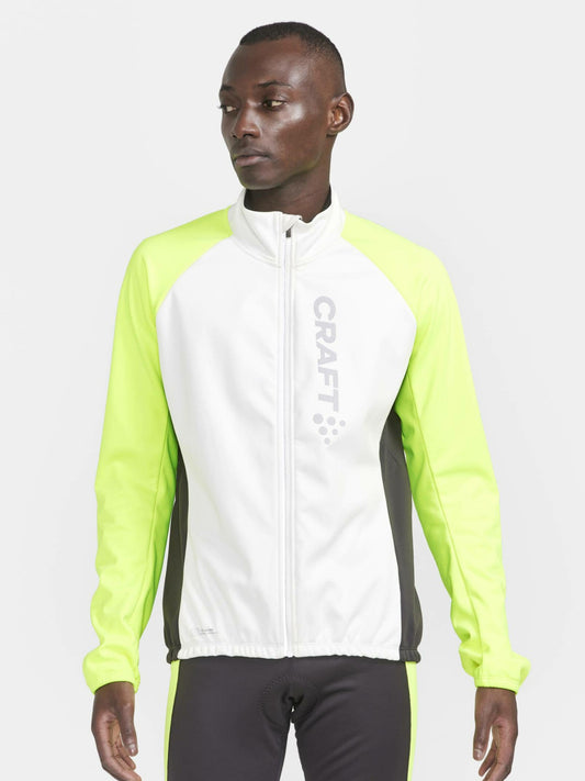 Craft Core Bike SubZ Lumen Jacket - FLUMINO-ASH WHITE