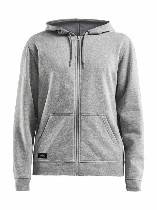 Craft Community Full-Zip Hoodie - GREY MELANGE