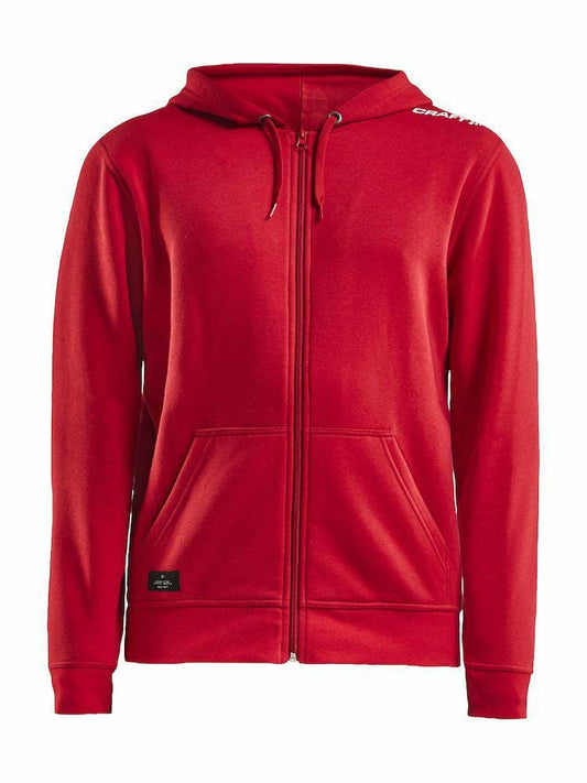 Craft Community Full-Zip Hoodie - BRIGHT RED