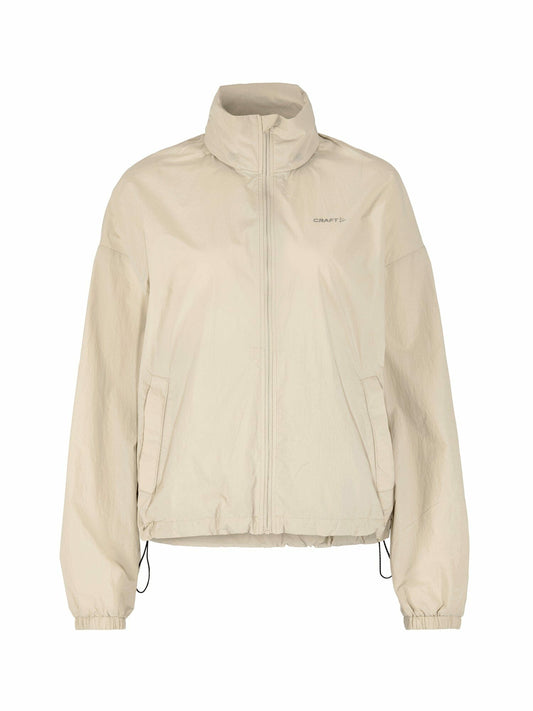 Craft Hypervent Oversized Wind Jacket - Plaster